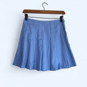$5 ADD ON Ardene Pleated Blue Mini Skirt Size XS Good Condition
